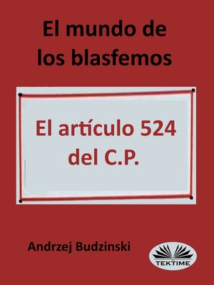 cover image of El Mundo De Los Blasfemos